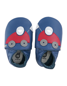 Scarpine Soft Sole Auto da Corsa Navy