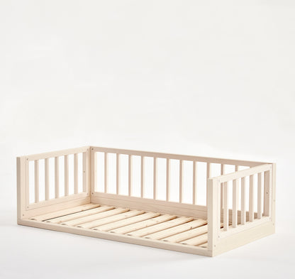 Letto Montessoriano Evolutivo Ettino Nido in Legno (Made in Italy) - 90x200 cm