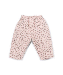 PANTALONI IN TWILL STAMPATO