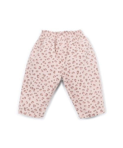 PANTALONI IN TWILL STAMPATO