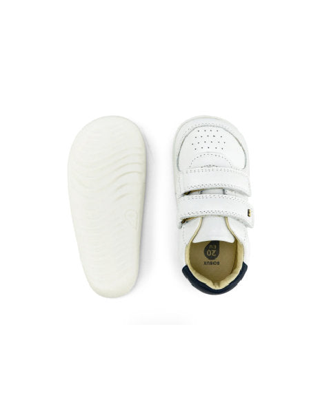 Scarpine Step Up Riley white + navy