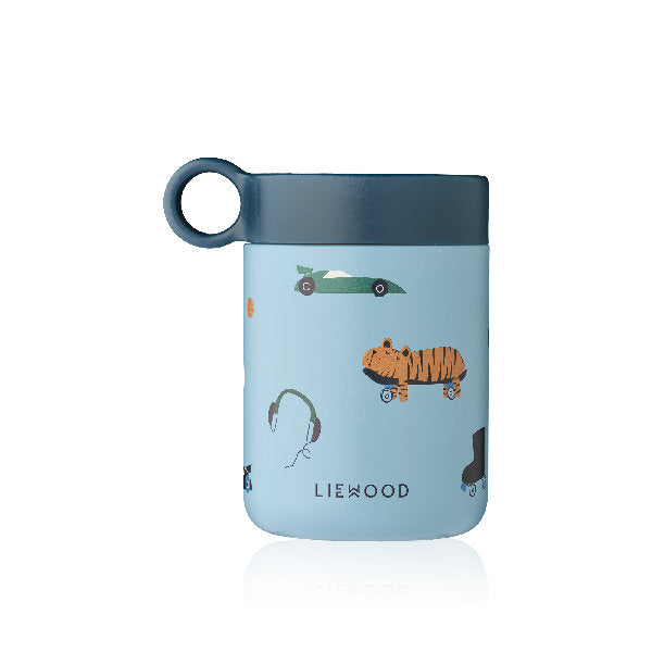 Thermos Pappa Kiani - con copertura in silicone