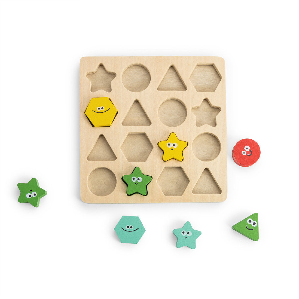 Gioco di Velocità e Logica in Legno con Campanella