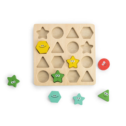 Gioco di Velocità e Logica in Legno con Campanella