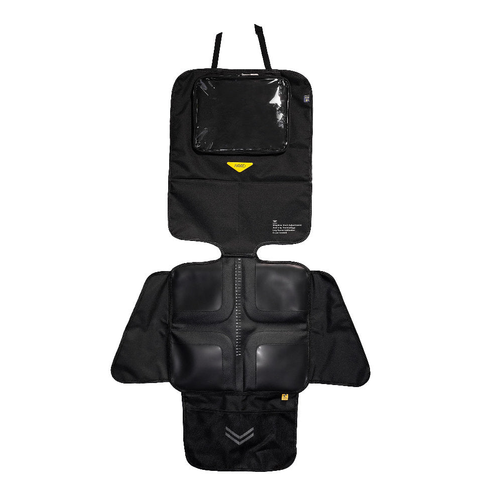 Proteggi Sedile Auto 3 in 1 -'Crash Tested' - Antiscivolo con tasca per tablet