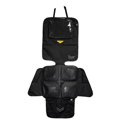 Proteggi Sedile Auto 3 in 1 -'Crash Tested' - Antiscivolo con tasca per tablet