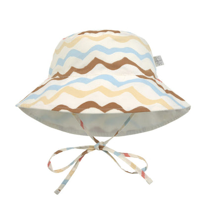 Cappello reversibile 50+uv waves sea salt