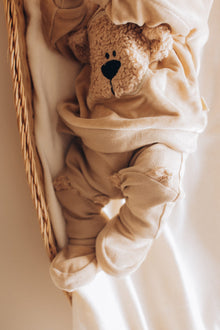 Leggins a costine doppie  - con orecchie Teddy