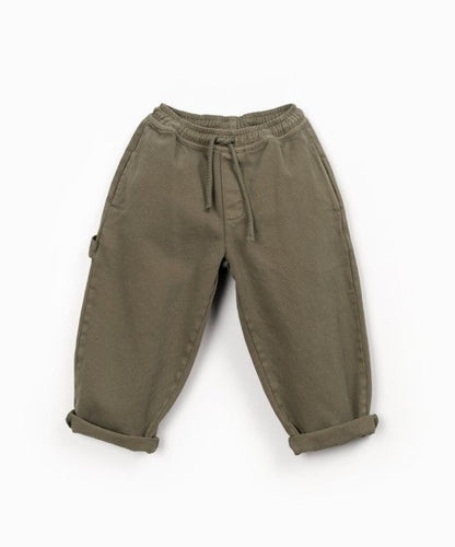 PANTALONI IN TWILL