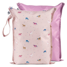 Set da 2 wet bags - materiale riciclato - impermeabili, ecologiche e multiuso