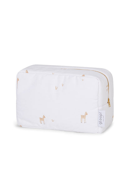 Beauty case impermeabile - 100% Cotone Biologico