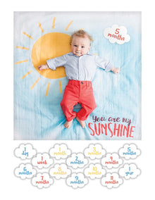 Kit primo anno - copertina swaddle in mussola di cotone