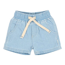 Pantaloncini Corti Jeans Bambino in Denim Leggero - Cotone Biologico
