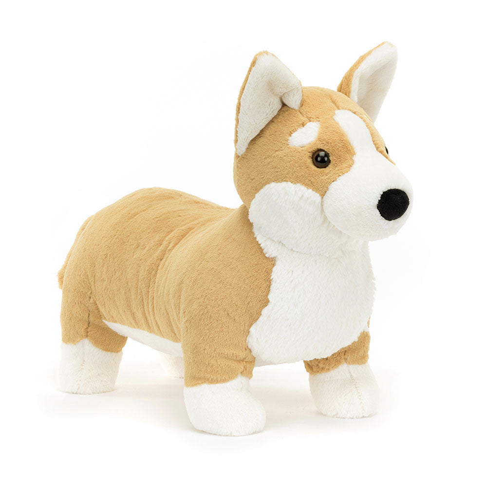 Peluche morbido cane corgy betty
