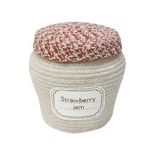 Cesta portagiochi barattolo di marmellata - little chefs collection