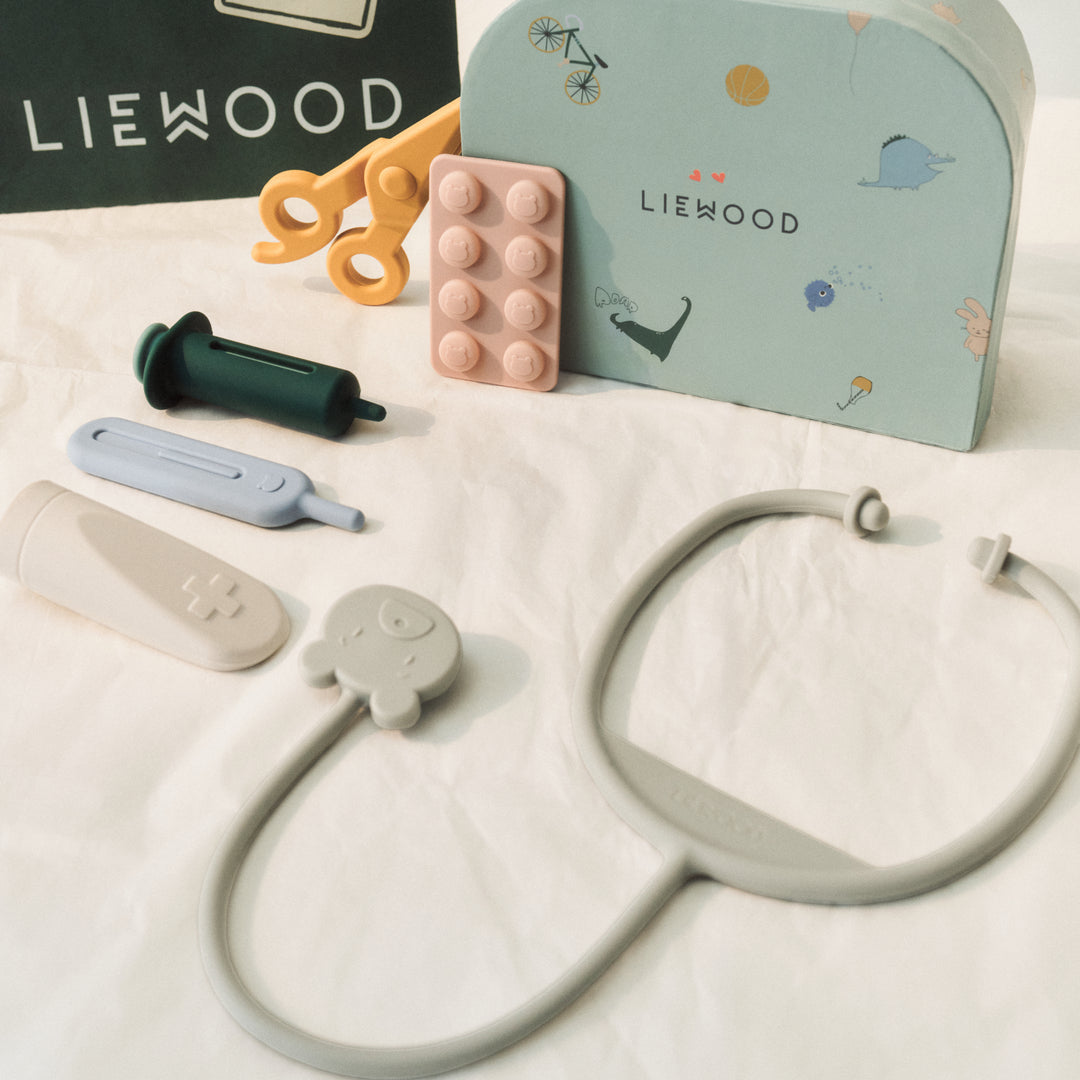 Valigetta Leif Gioco del Dottore e Kit Medico - In silicone