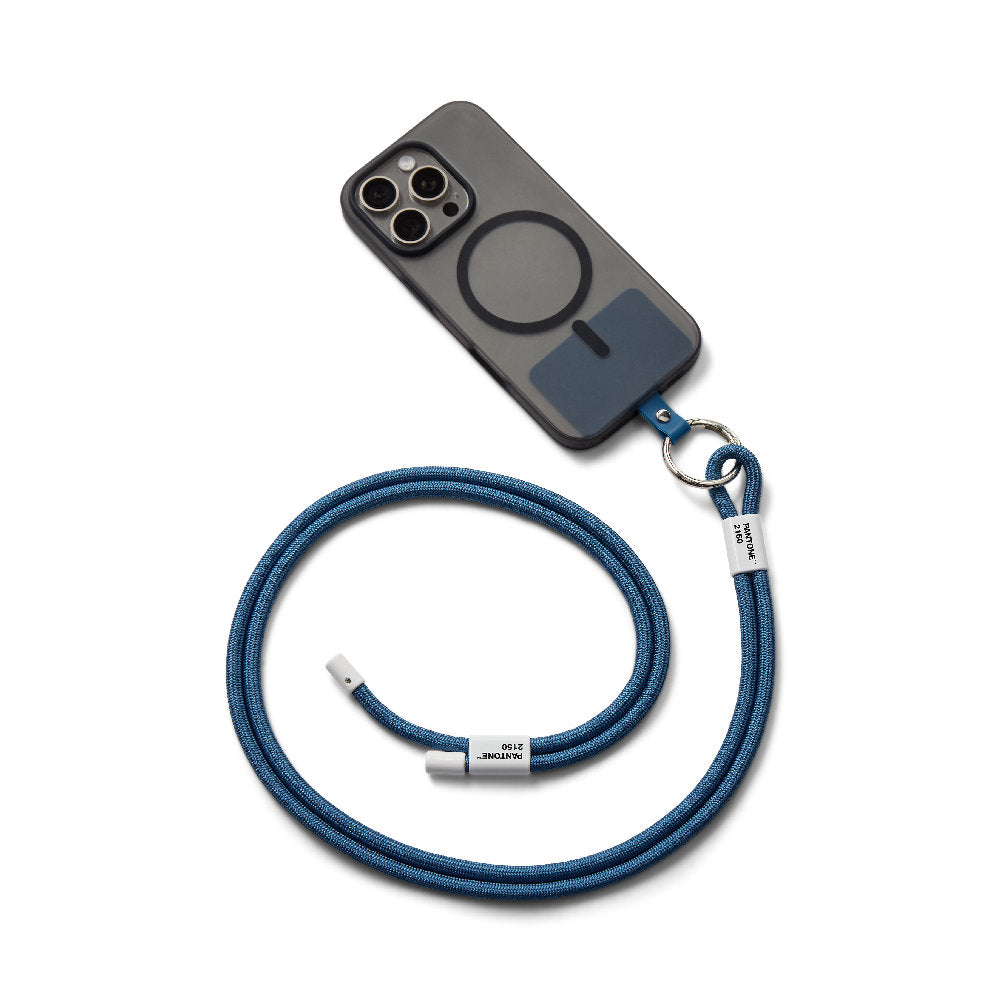 Laccio Porta Cellulare da Collo PANTONE in Nylon e Acciaio (90 cm)