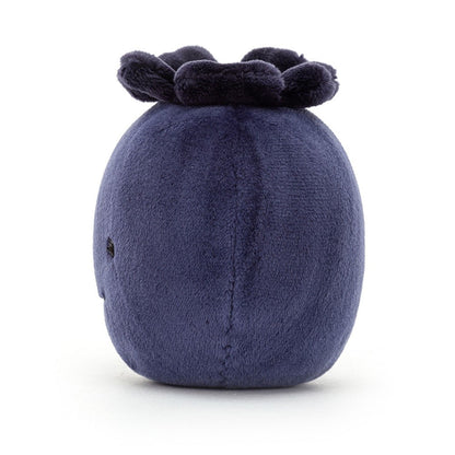 Peluche morbido mirtillo viola