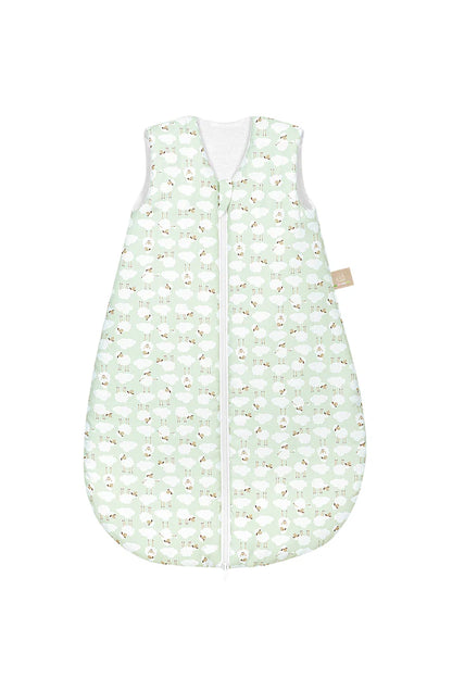 Sacco Nanna tog 2.5 Sheep - 100% Cotone e zip frontale