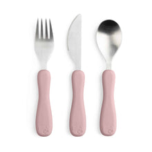 Posate in silicone - Set 3 pezzi - Cucchiaio, coltello e forchetta