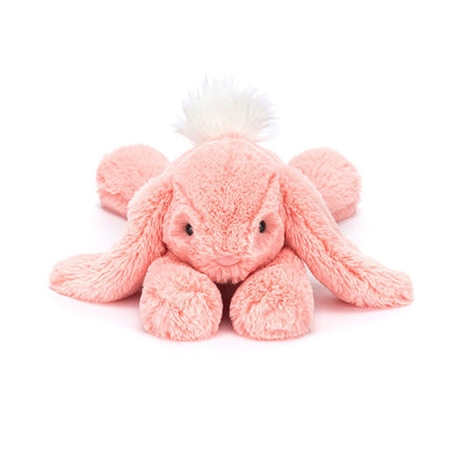 Peluche morbido coniglio albicocca