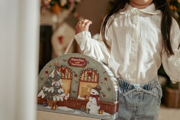 Calendario dell'avvento trenino