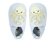 Scarpine Soft Sole Octopus Blue