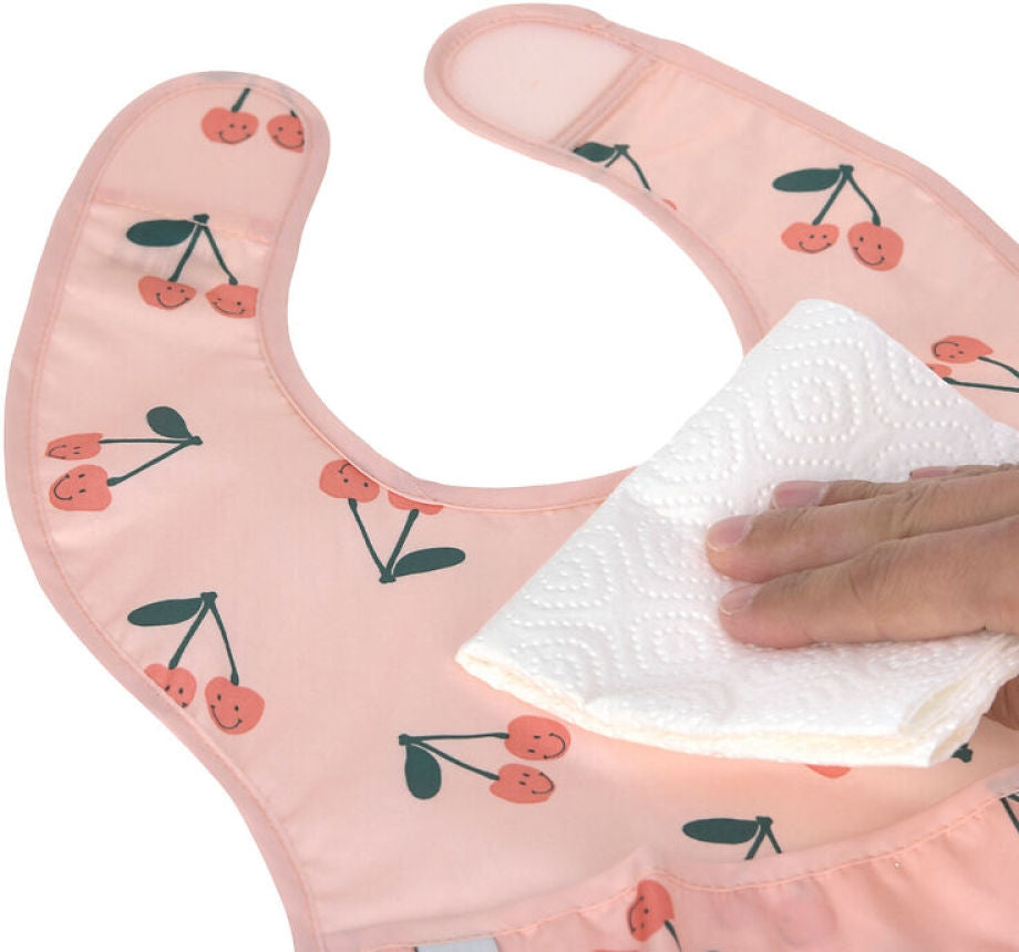 Bavaglino con velcro Waterproof - Confezione 2 pezzi