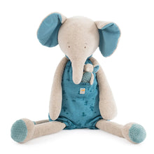 Peluche morbido Elefante Gigante e il suo bebè - Sous mon Baobab Elefante