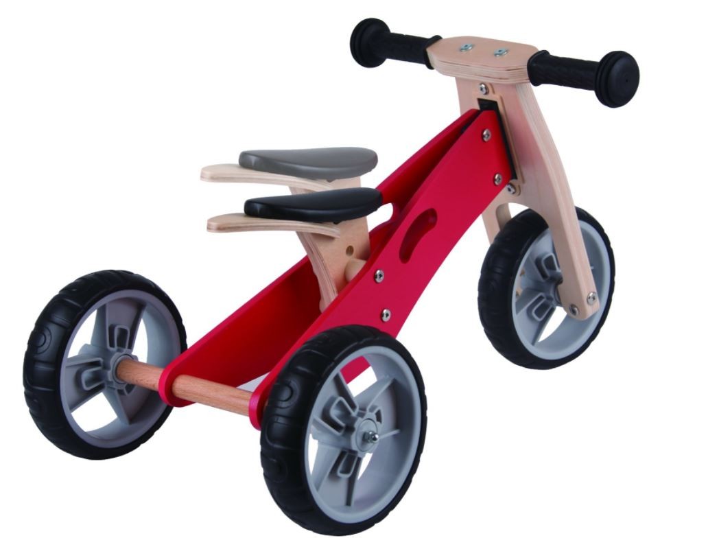 Bici senza pedali cavalcabile 2 in 1