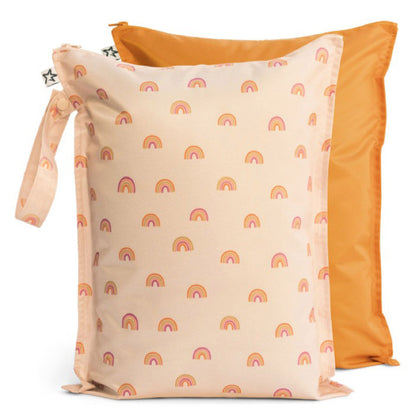 Set da 2 wet bags - materiale riciclato - impermeabili, ecologiche e multiuso