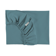 Lenzuolo con angoli singolo in cotone biologico Tibet - 90x200x30cm