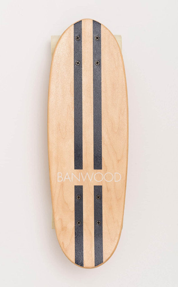 Skateboard Cruiser in Acero Canadese Banwood - Design Vintage e Stabilità