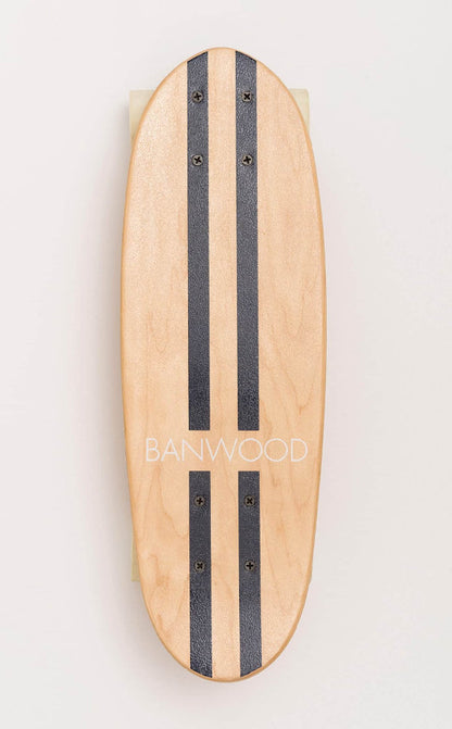 Skateboard Cruiser in Acero Canadese Banwood - Design Vintage e Stabilità