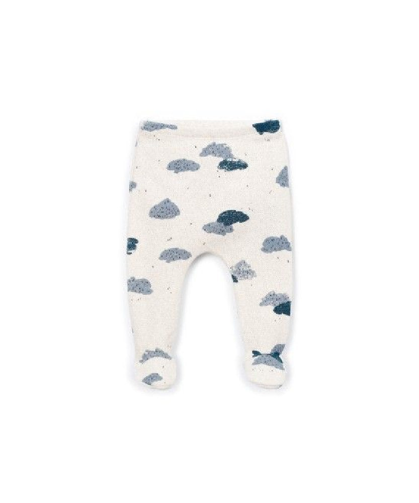PANTALONI IN MAGLIA STAMPATA