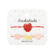 Braccialetti regolabili Fragole e Ape - Set da 2 pezzi