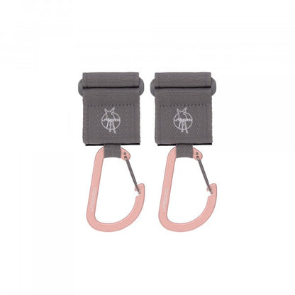 Ganci per passeggino con moschettone