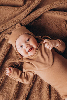 Cappellino lana e seta - con orecchie Teddy