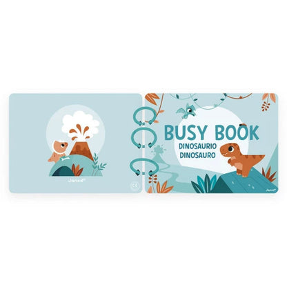 Libro Multi-Attività in Cartone FSC® 'Il Mondo dei Dinosauri' (22 Pagine)