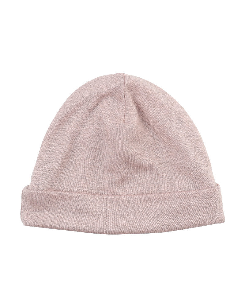 Cappellino Nascita Primi Giorni in Lana Merino e Lyocell (Senza Cuciture Interne)