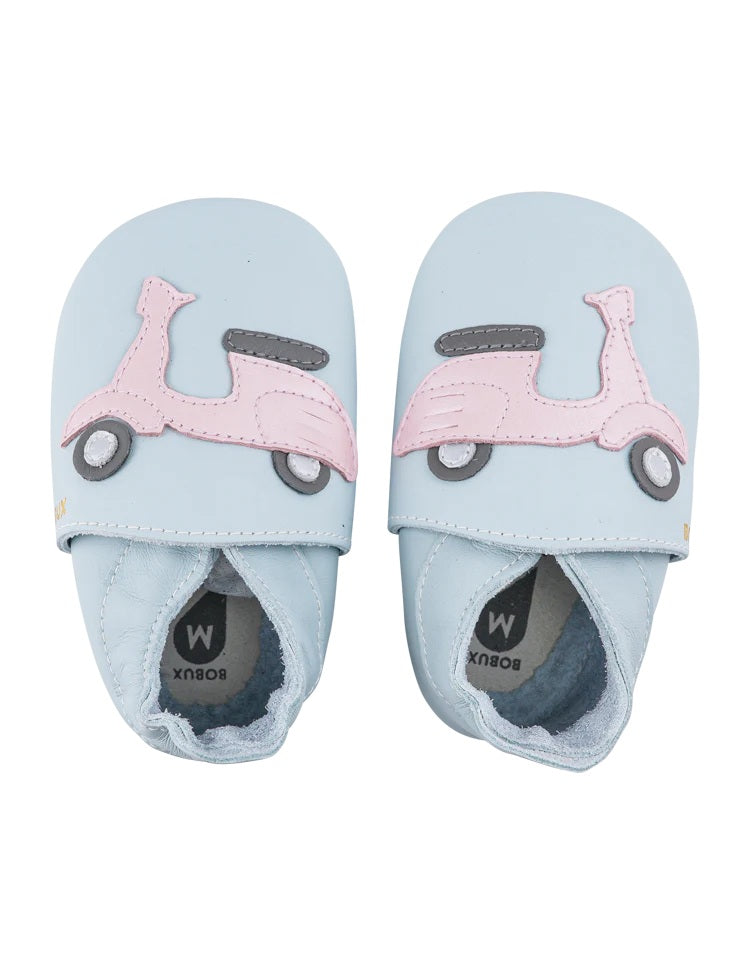 Scarpine Soft Sole Scooter Sky Grey
