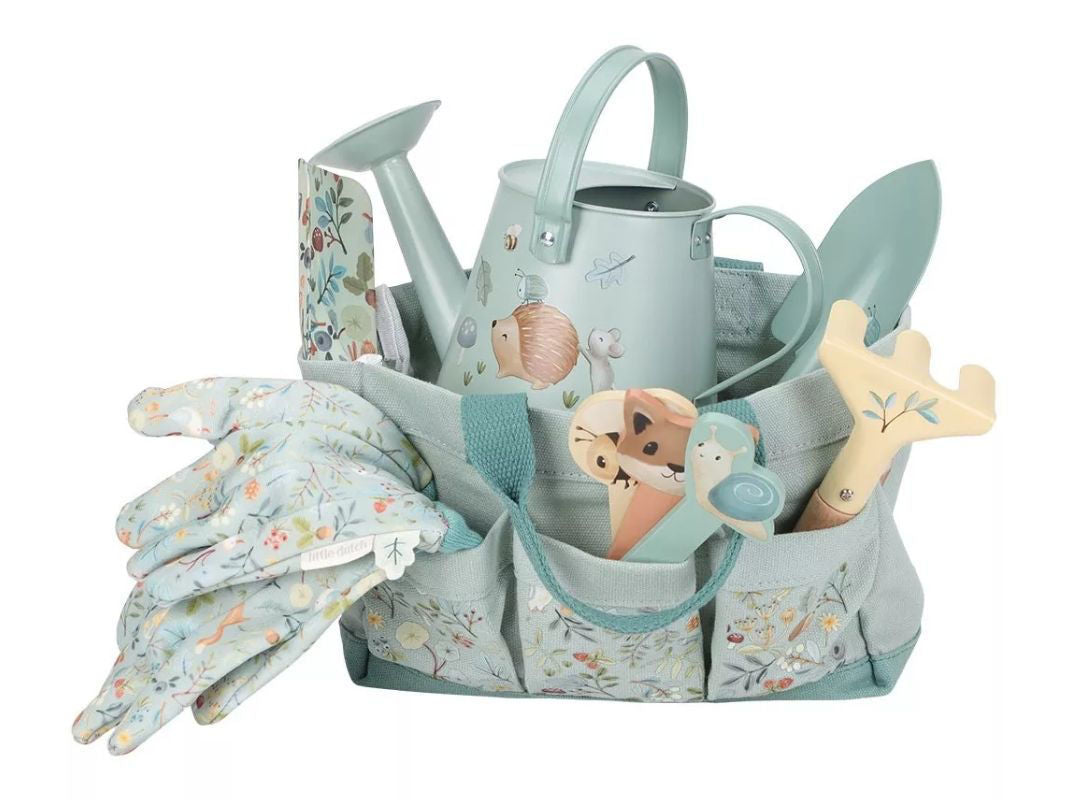Set Giardinaggio per bambini Forest Friends - Con borsa - Set 10 Pezzi, 4+ Anni