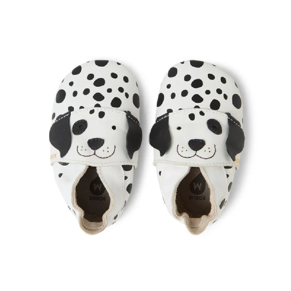 Scarpine Soft Sole Dottie White