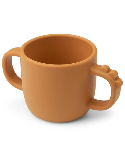 Tazza con 2 manici in silicone alimenatare Peekaboo Croco