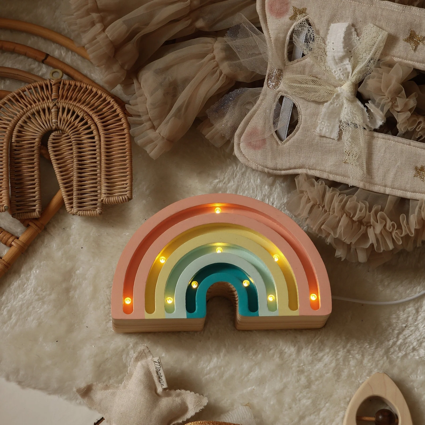 Mini Lampada Arcobaleno Pastello Little Lights - Lampada LED
