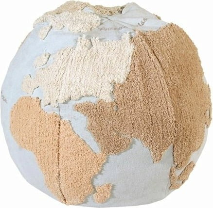 Pouf World Map - 45x50cm