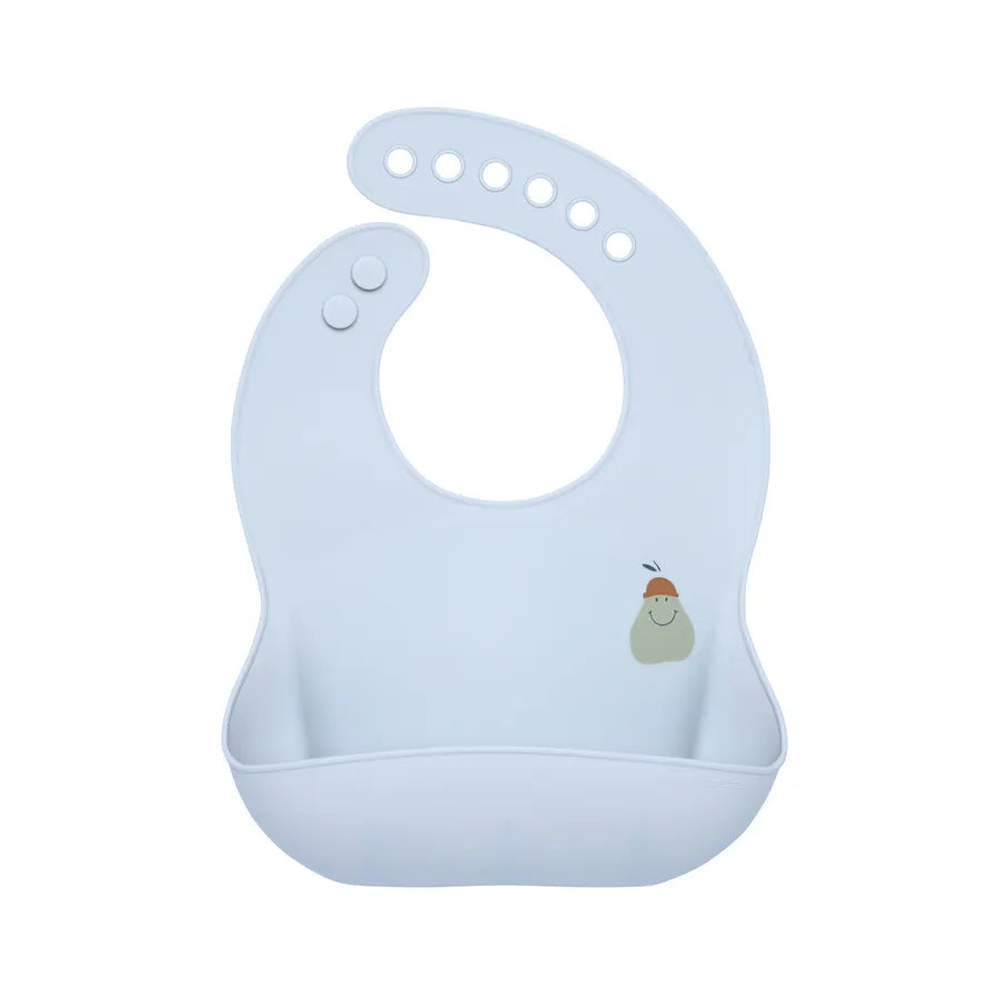 Bavaglio in silicone con tasca - Lavabile in lavastoviglie