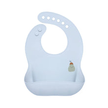 Bavaglio in silicone con tasca - Lavabile in lavastoviglie