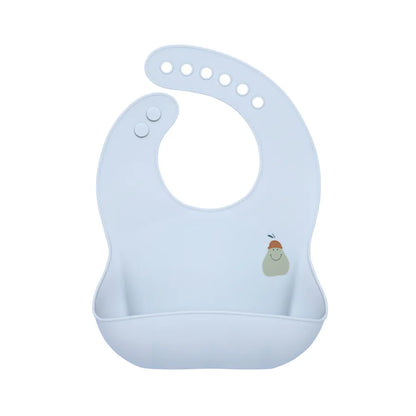 Bavaglio in silicone con tasca - Lavabile in lavastoviglie
