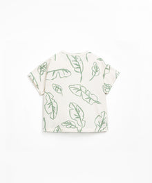 T-shirt in jersey stampato